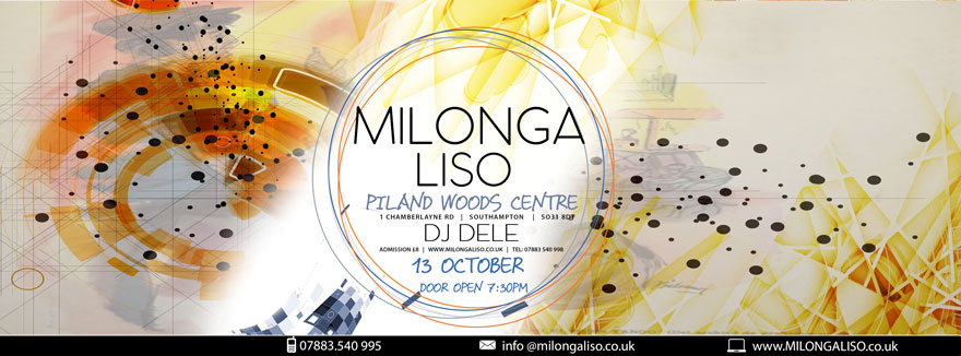 Milongaliso at Pilands, Thursday, Oct 13th